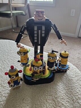 Lego Set Minions And GRU Building LEGO Toy Set